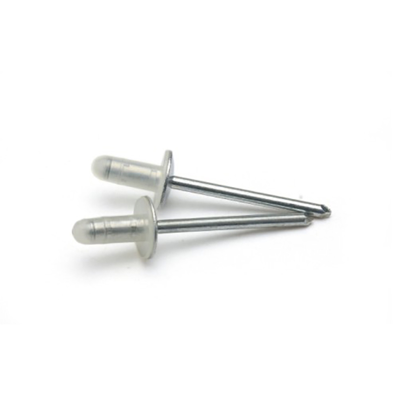 Stainless steel double drum blind rivet